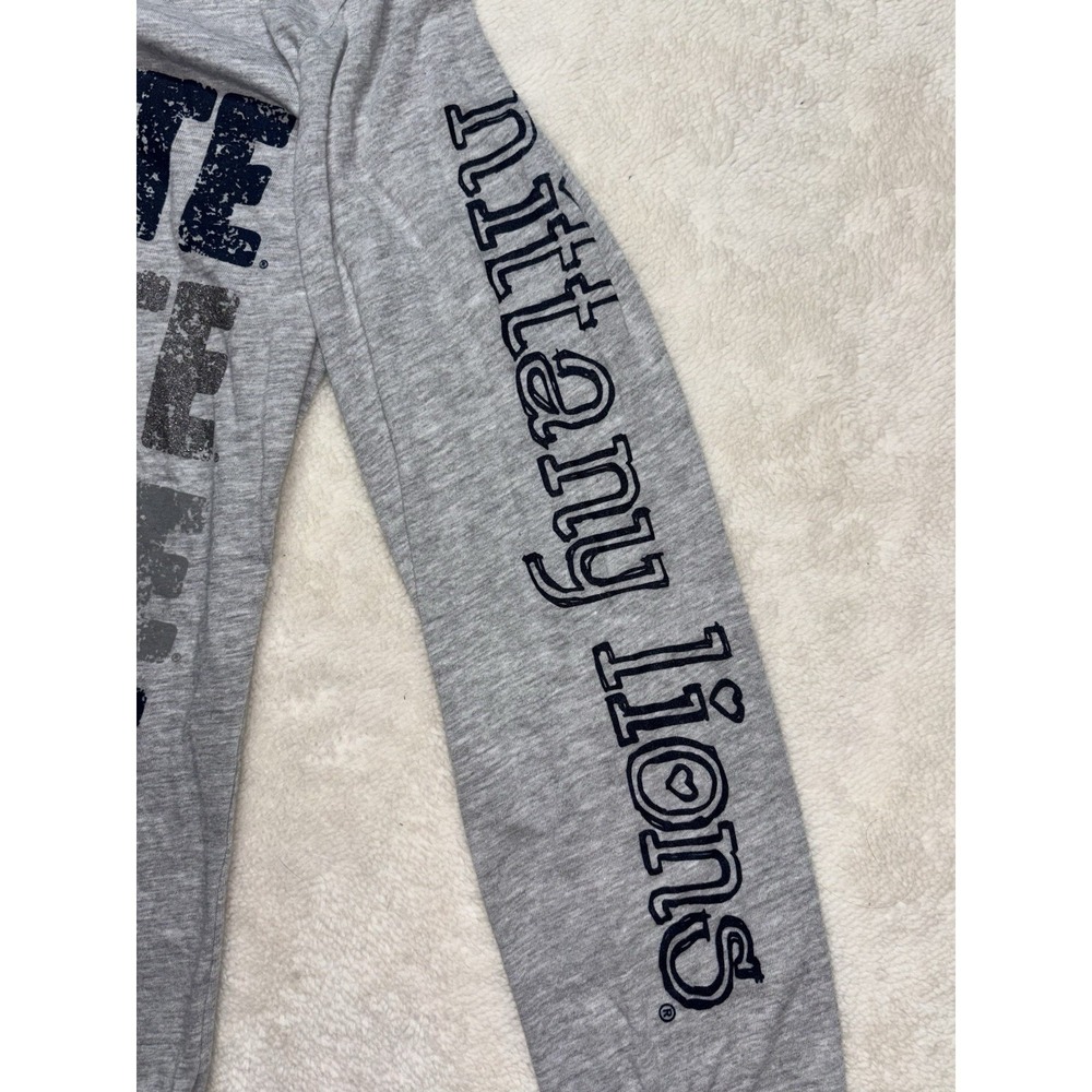 Penn State "Love Nittany Lions" Graphic Print Long Sleeve T Shirt Women's L NWT - Picture 3 of 6
